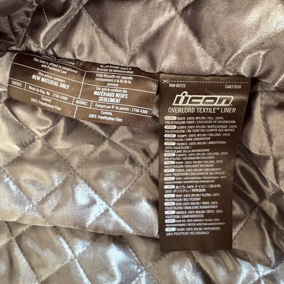 Icon Overlord women’s Motosport riding jacket D30 - Picture 8 of 8